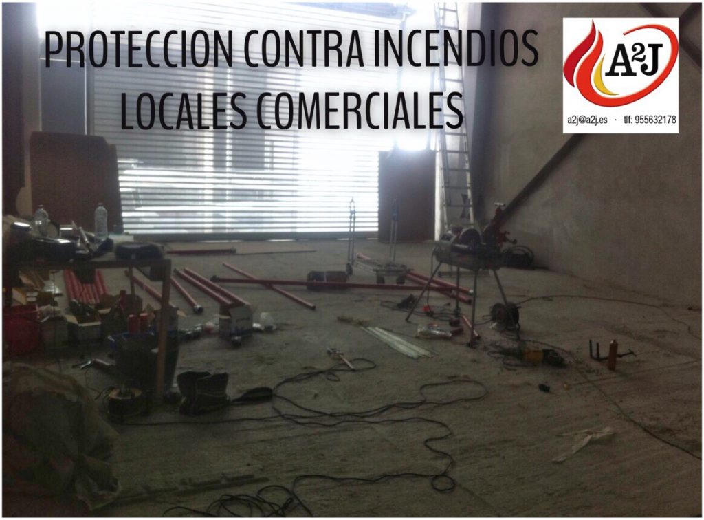 Protección contra incendios en locales comerciales Sevilla